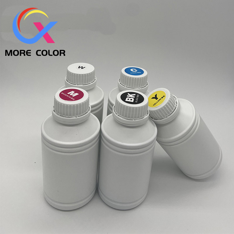 Industrial DTF White Ink 1000ml For T Shirt Printing Vivid Color