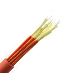 China 12 24 Core Multimode Branch GJBFJH Indoor Fiber Optic Cable on sale