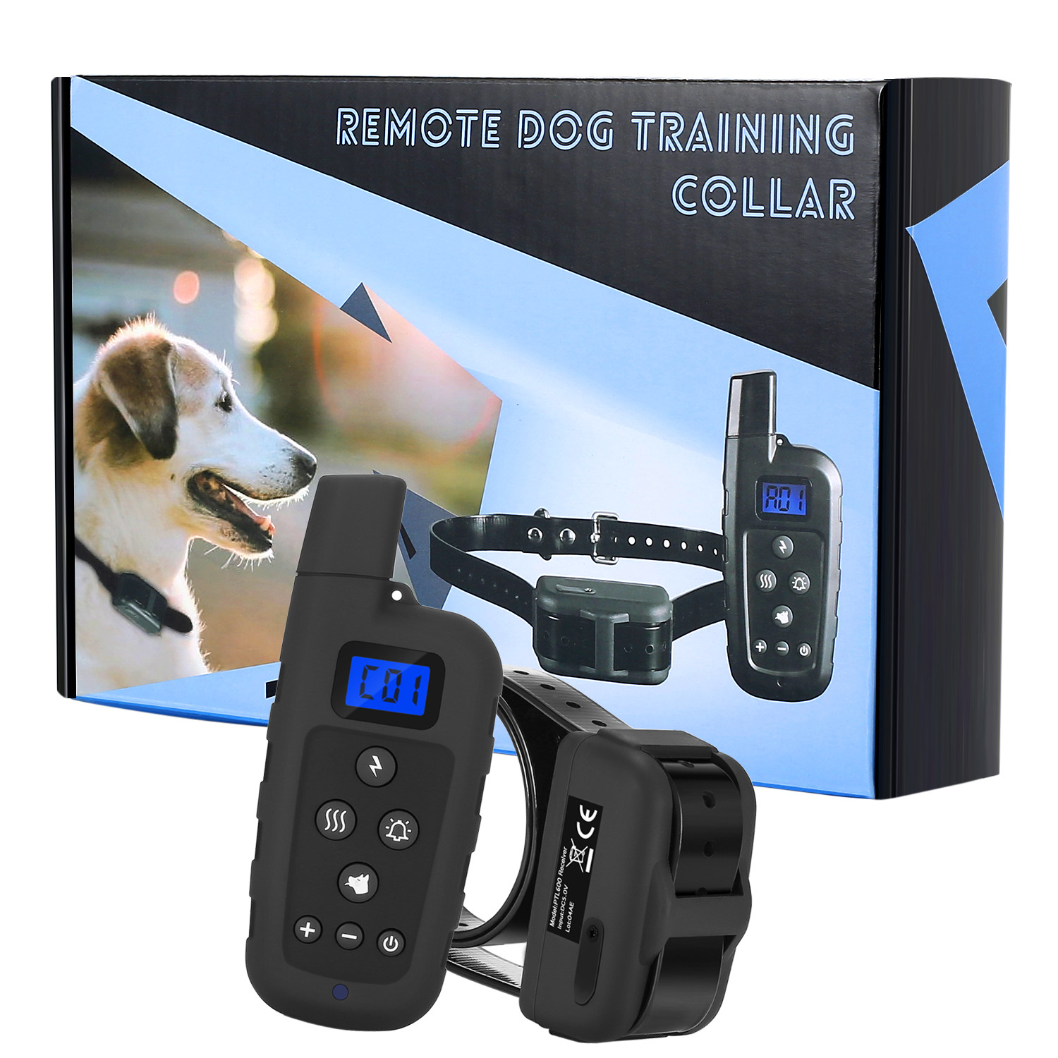 China pet new 2018 dog shock collar dog training collar PTL-600 on sale