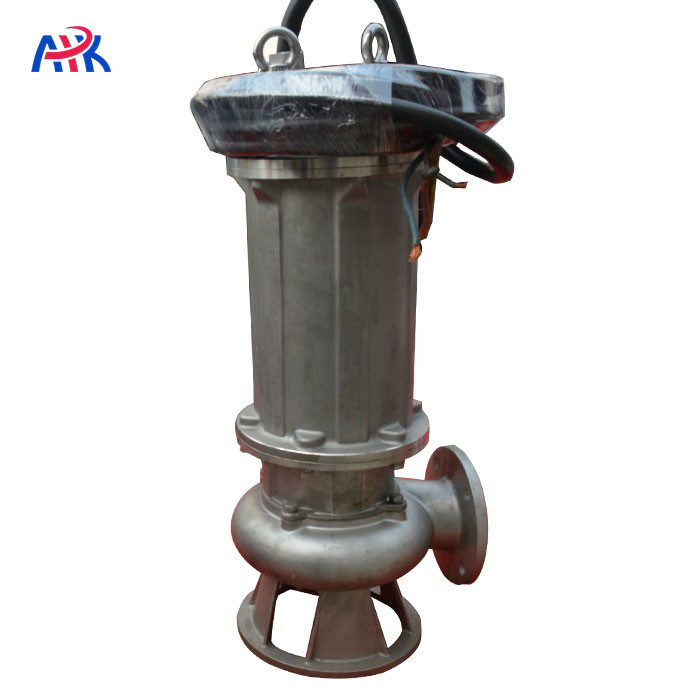 China 60m3/h 50m Non-Clogging Industrial Submersible Water Pump on sale