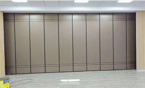Best Conference Room Sound Proof Partitions , Sliding Folding Office Partitions wholesale