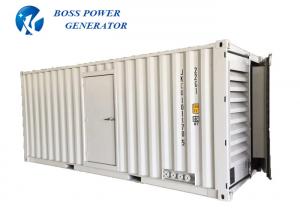 Best 1000 Kw Cummins Diesel Generator , Diesel Electric Generator Container Type wholesale
