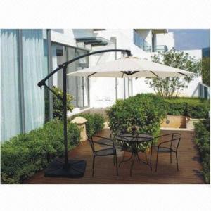 China Patio umbrella with outdoor furniture, garden set, sun garden umbrella, rain gear on sale