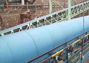 China Nickelclad Steel Conveyor Belt Covers Troughing Conveyor Belt Shield Coloured on sale