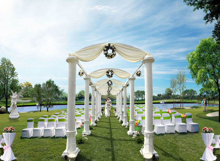 Buy cheap Natural Looking Synthetic Grass for Wedding Decoration from wholesalers