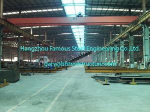 China Pre Engineered Commercial Steel Buildings Q345B H section on sale
