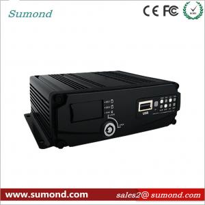 China 4CH 1080P AHD Digital Video Recorder GPS Car DVR SD Card CCTV HD Vehicle Camera on sale