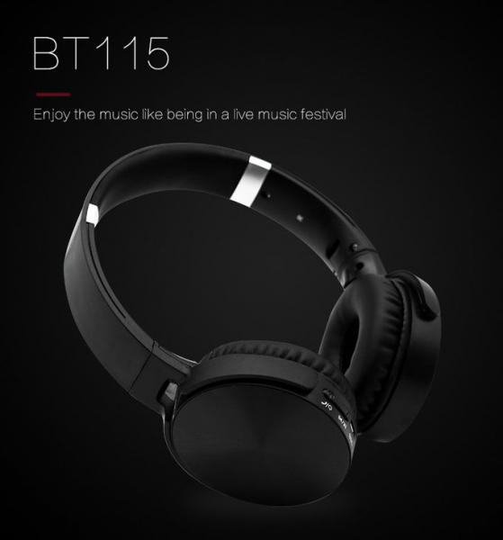 2020 Popular Sunrise BT115 Wireless Headphone with Noise Cancelling/Call/ Noise Reduction /Mega Bass/Foldable Headset