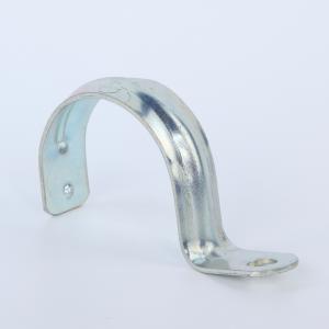 Best Swival Band Hanger Conduit Pipe Clamp 4&quot; 6&quot; With Bolt Zinc Plated 1.20MM Stamp Finish wholesale