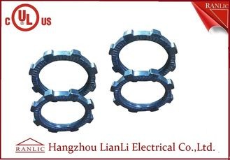 Best Steel Lock Nut For EMT / IMC Rigid Conduit Electro Galvanized With Eight Angles wholesale