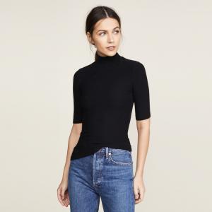 China Simple Design Clothing Black T Shirt Women on sale