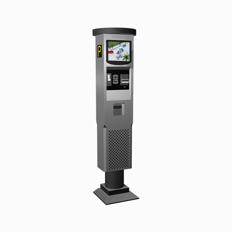 China Solar Android Automatic Ticket Vending Machine Parking Lot Ticket Dispenser on sale
