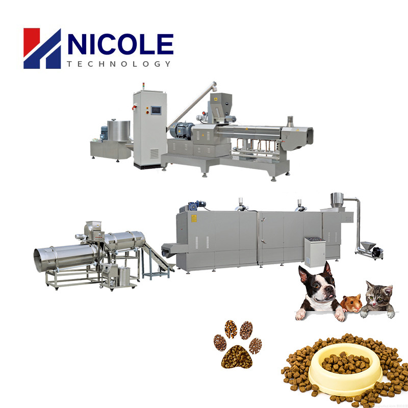 China Highly Efficient Continuous Puffed Food Extruder For Pet Product on sale