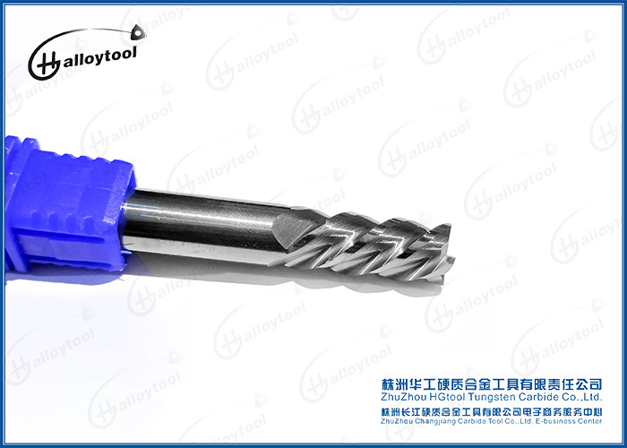 China 100% Raw Material Tungsten Carbide End Mills / 4 Flute End Mill Durable on sale