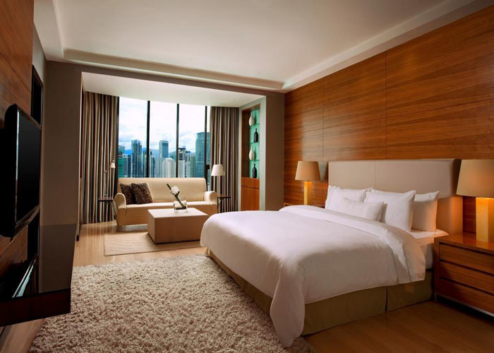 Best 5 Star Hotel Bedroom Furniture King Size Wooden Material OEM Service wholesale