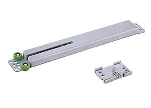 China Upper Side Soft Closing Sliding Window Rollers With Heavy Duty Bearing on sale