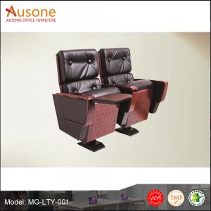 China Factory direct sale pu leather with pad auditorium chair on sale
