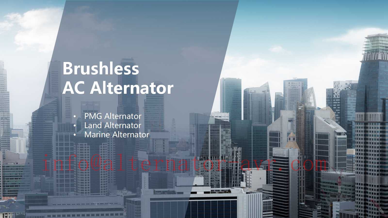 IP23 Single Phase 1800rpm 60Hz Brushless AC Alternator For Cummins Generator