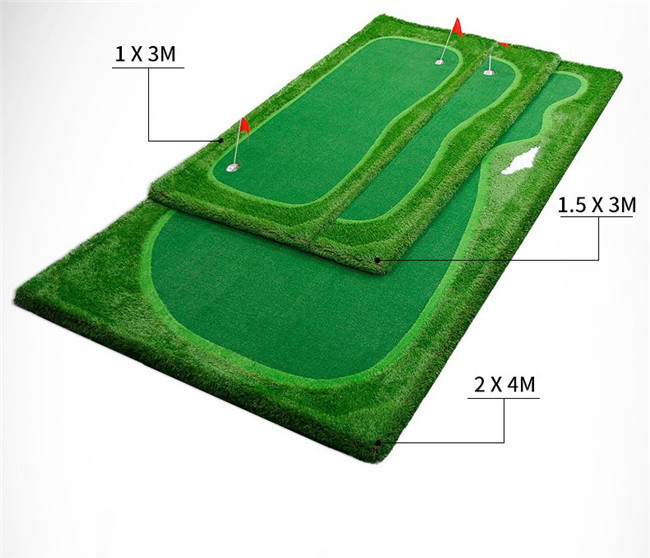 China 1.5m Golf Putting Green Turf Roll 40mm Portable Putting Green For Backyard on sale