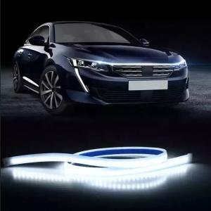 China 1.5m 1.8m Modified Car Lights Strip Auto Head Lamp Daytime Running Car Head Light Led on sale