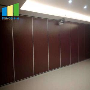 Best Demountable Sliding Fire Rated Acoustic Movable Partition Walls For Exhibition Hall wholesale