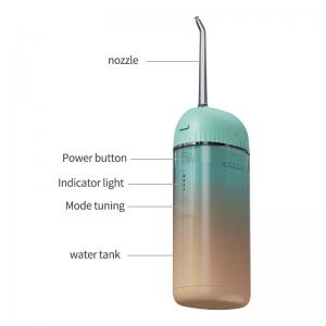 China 1250mAh Water Flosser Teeth Cleaner With 160ml Water Tank Capacity OEM on sale
