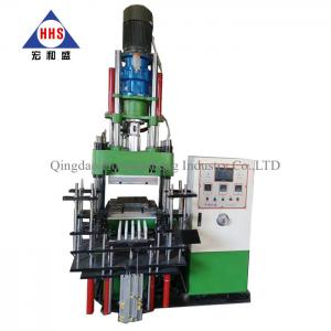 China Angle Hexagonal Dumbbell Solid Rubber Injection Moulding Machine 5.5KW on sale
