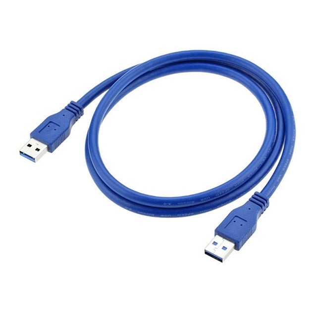 China USB 3.0 Charging Cable Double Head Male To Male AM TO AM 5m on sale