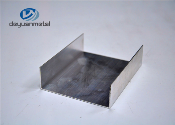 China Chemical / Mechanical Polished Standard Aluminum Extrusion Profiles For Living Room on sale
