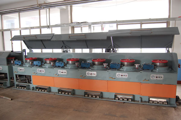 China Flux cored welding wire drawing machines on sale