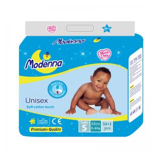 China Super Soft Disposable Baby Diaper Pull Up Non Toxic Breathable S M L XL Size on sale