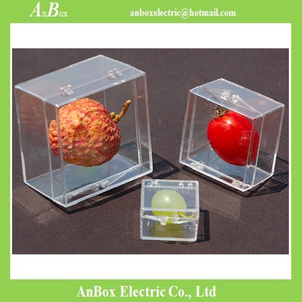 Best Display Gifts Jewelry 4x4 PC Clear Plastic Enclosure Box wholesale