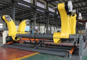 Dpack corrugated Professional Heavy Type Hydraulic Mill Roll Stand RS-1500H With Oil Pressure