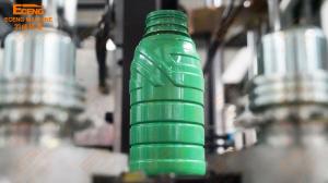 China Orange 4 Cavity Plastic Automatic PET Bottle Blowing Machine 9kg/Cm2 on sale