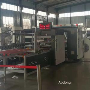 China ISO9001 Flexo Printing Slotting Die Cutting Machine With Stacker on sale