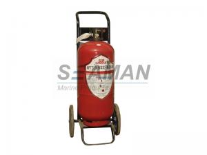 China Wheel Marine Fire Extinguisher Trolly Dry Powder / CO2 Fire Extinguisher on sale