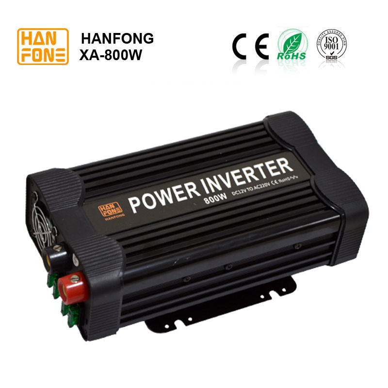 China XA800watt Modified Sine Wave DC 12Volt 24Volt TO AC 110V 220V 230V Converter Inverters With USB Port guangzhou converter on sale