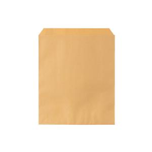 China BOPP Sealable Greaseproof Flat Brown Kraft Paper Food Bags Pouch For Bakery Butter on sale