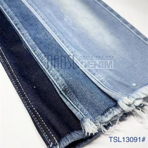 China 158cm-160cm Indigo Blue Denim Jeans Fabric Material for Pants Jackets Skirts on sale