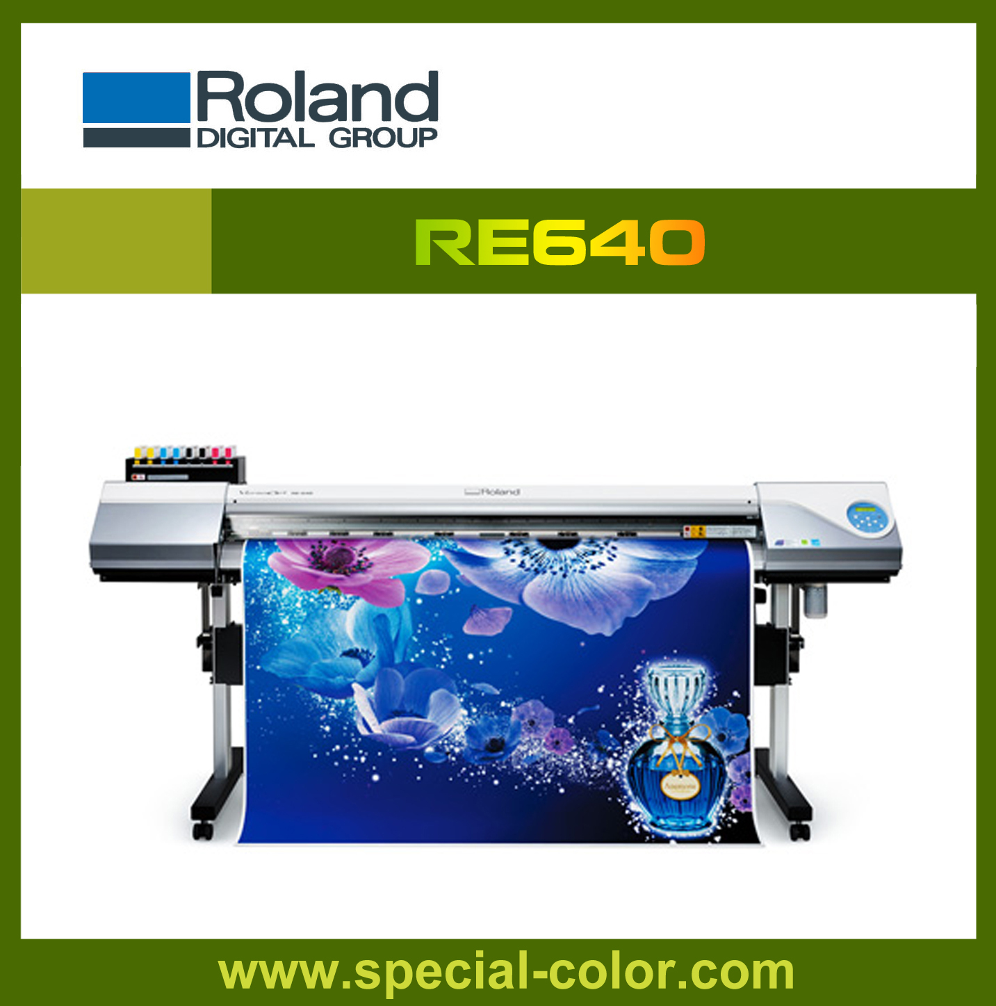 China Original RE640 Roland Eco Solvent Printer 1.6meter.Roland RA640 on sale