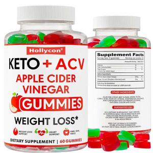 China GMP Keto Gummies Apple Cider Vinegar Advanced Weight Fat Management Loss Slimming Gummies on sale