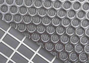 China 1 Micron To 300 Micron Sintered Wire Mesh With Punching Plate ISO on sale