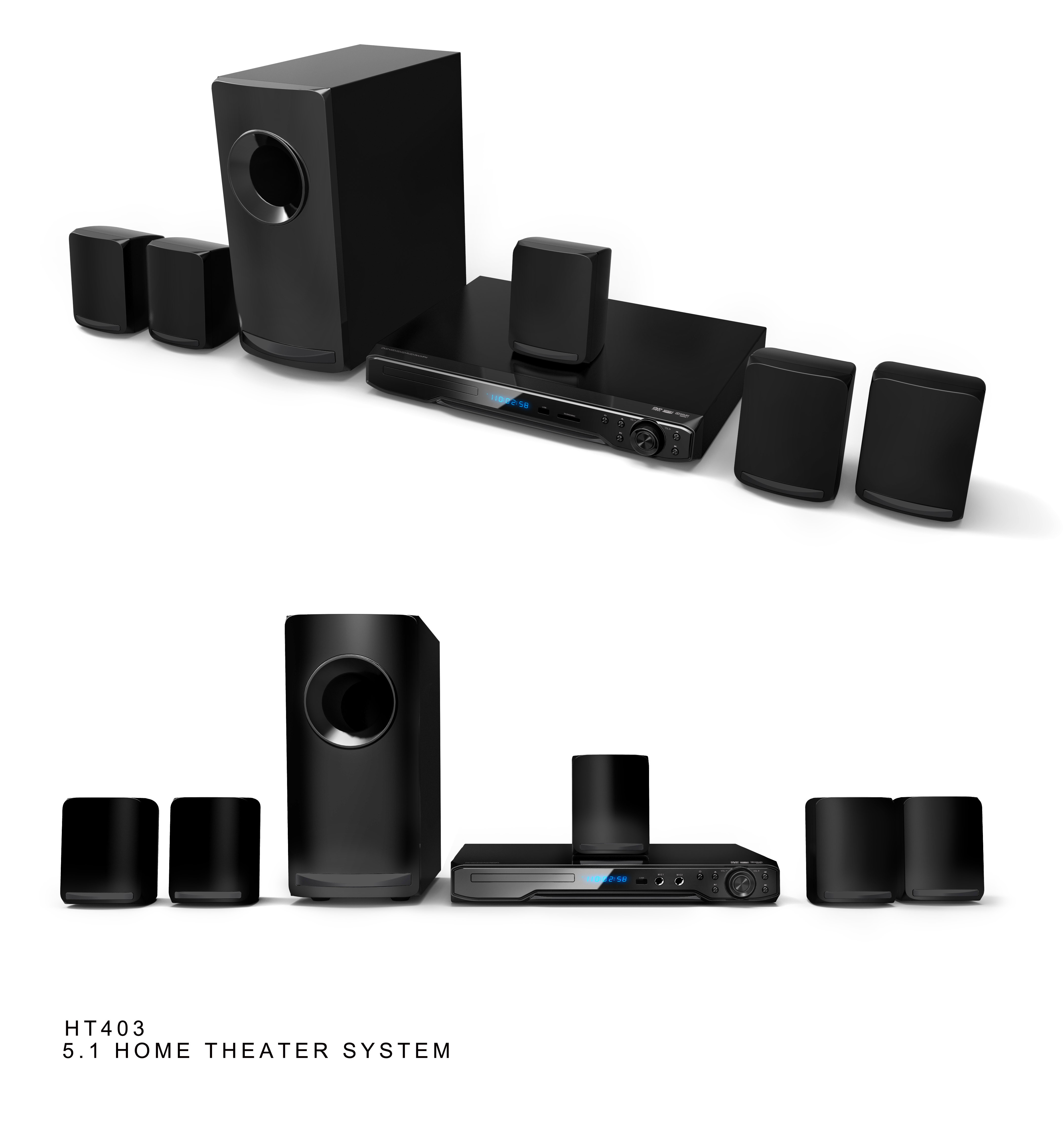 China Karaoke 5.1ch Home theater with subwoofer on sale