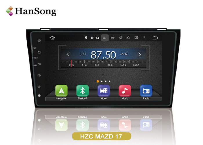 Best HZC Mazda 17 Car Multimedia Navigation System WITH USB / SD / Mirror Link wholesale