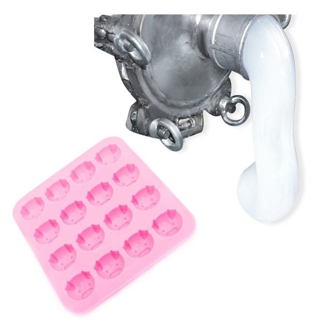 China 17 KN/M Silicone Mold Making Liquid Rubber Eco Friendly For Fabric on sale