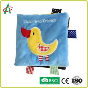Best 23cm 3D Soft Activity Book , EN71 Cloth Books For Babies wholesale