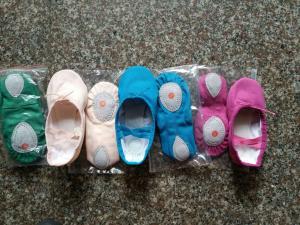 Best professional canvas ballet practise dance shoes for children and adult wholesale