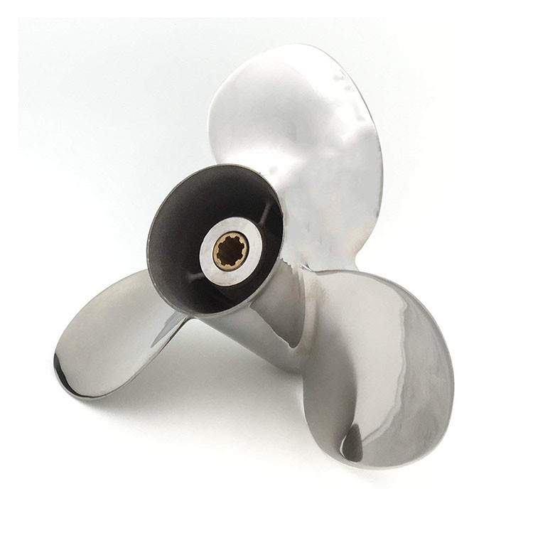 China ISO9001 3 Blades 13x19 stainless Marine Yamaha Outboard Propellers on sale