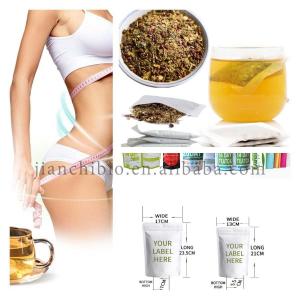 China Slim Tea Herbal Organic Teatox For Weight Loss Customized Package on sale