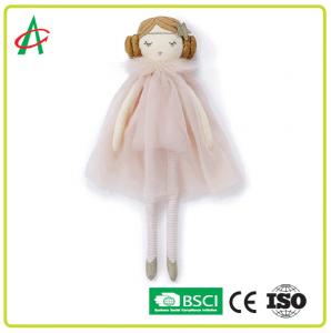 Best BSCI EN71 PP Cotton Stuffed Plush Doll In Ballet Dress wholesale